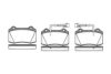 KAWE 0434 22 Brake Pad Set, disc brake
